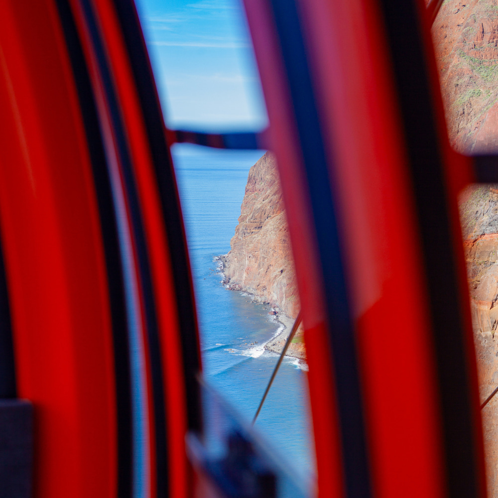 Surf spot recommended by a surf guide in madeira