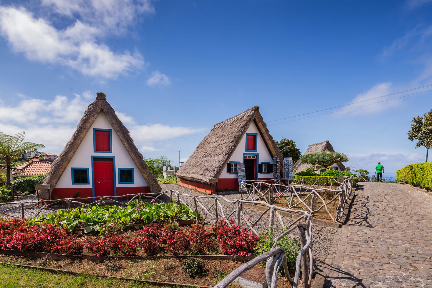 Landscape of Santana's A houses