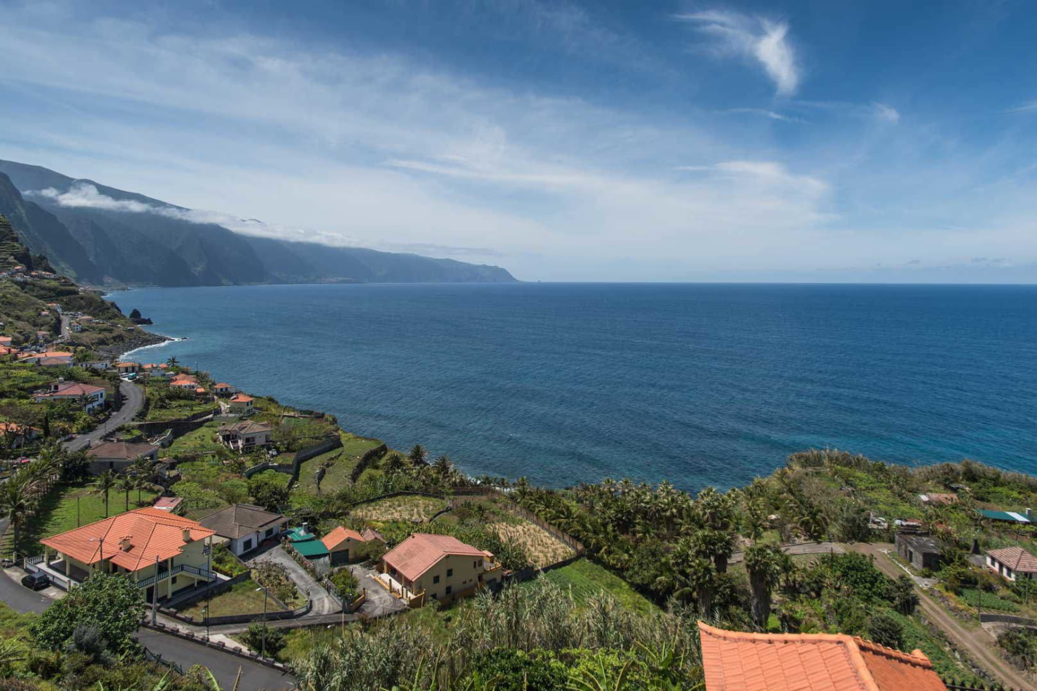 Landscape of São Vicente in a sunny day